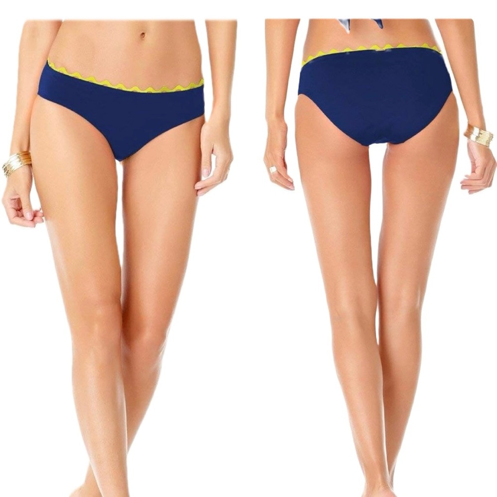 Anne Cole Women's Navy Swim Bottoms. Size L. NWT